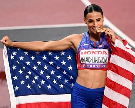 Sydney McLaughlin-Levrone posts speediest women’s 400m in fourty years to win gold