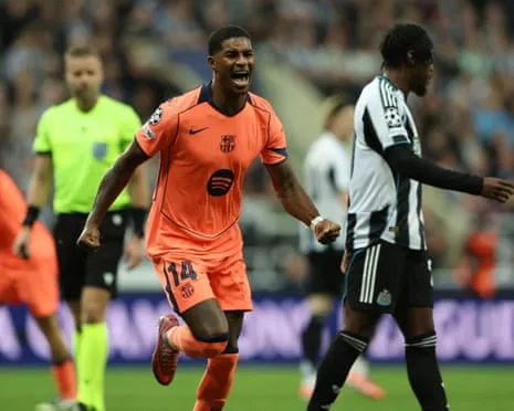 Marcus Rashford's Double Silences The Magpies' Celebrations and Secures Barcelona's Triumph