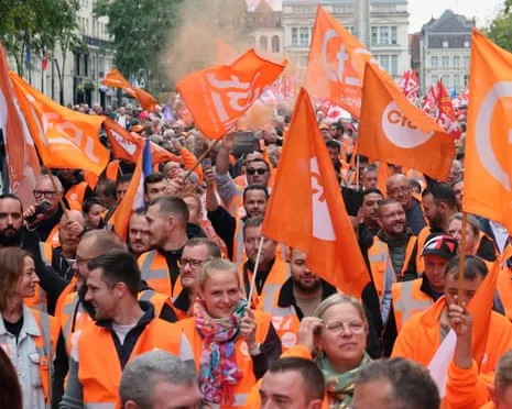 France-Wide Protest Movement Draws Vast Numbers Marching Throughout France